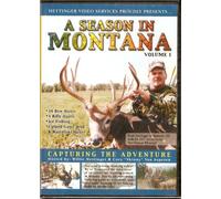 A SEASON IN MONTANA DVD Hunting Deer, Elk, Antelope, Mountain lion, and more