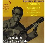 A. Segovia :Oeuvres De Milan - Sanz - Anon. - Torroba - Tarrega - De Visée, M.L. Anido : Oeuvres De