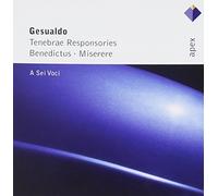 A Sei Voci - Gesualdo : Tenebrae responsories, Benedictus & Miserere - Apex