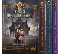 A Series of Unfortunate Events #1-4 Netflix Tie-in Box Set