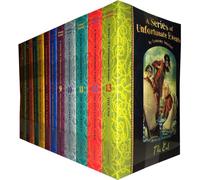 A Series of Unfortunate Events Lemony Snicket 13 Books Collection Pack Set (Includes the Bad Beginning, the Reptile Room, the Wide Window, the Miserable Mill, the Austere Academy, the Grim Grotto, the