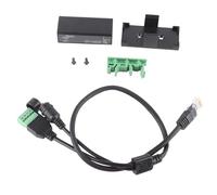 a Servidor Serie WiFi Módulo de comunicación inalámbrica HF7221 con Antena incorporada Interfaz RJ45 para automatización Industrial y Redes IoT