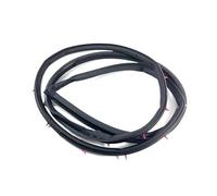 A set For 120 LC120 2003-2009 Car Front Rear Left Right Side Door Waterproof Seal Rubber Strip Black(Only 1 Front Lftt)