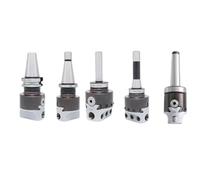 A Set MT2 MT3 MT4 C20 C25 BT30 BT40 NT30 NT40 R8 M10 M12 M16 + F1 2 Inch 50 Boring Head 12mm Boring Bar For Milling Machine Tool(No Boring Rod,C20-F1-12)