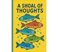 A Shoal Of Thoughts | Fish Lined Notebook Journal | Quirky Fun Sardine Fish | Foodie Journal | Vintage Retro