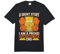 A Short Story I Am A Proud Videógrafo Cine Director de Cine Comfort Colors Adult Heavyweight T-Shirt