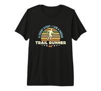 A Short Story Soy un Orgulloso Corredor de Trail Ultra Marathoner Camiseta Premium