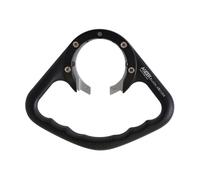 A-SIDER Mango de depósito Black Edition 6 tornillos negros Triumph, negro