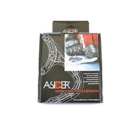 A-Sider - Mango de tanque 5 tornillos de plata Kawasaki Ninja ZX250R/300