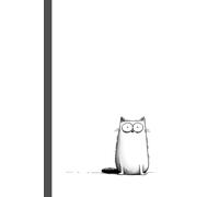 A Simon's cat: Work Notebook, Funny Office Gift for Women, Coworker, Boss, Secret Santa Gag Gift (Blank Lined Journal)