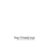 A Simple Organizer for All the Small but Important Stuff- Things I’ll Probably Forget: Elegant Minimalist Layout for Daily Use