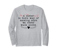 A Sister is God'S Way of Making Sure We Never Walk All Alone Manga Larga