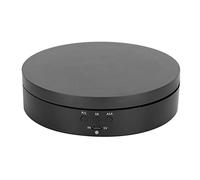 A sixx Plataforma giratoria eléctrica de 360 Grados, Soporte de Carga de 2 a 4 kg, 3 Engranajes, Soporte de exhibición Giratorio de Dos vías, Plataforma giratoria automática teléfonos de Joye