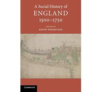 A Social History of England, 1500-1750