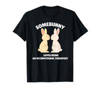 A Somebunny le Encanta ser Terapeuta Ocupacional Conejito de Pascua Camiseta