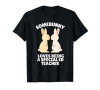 A Somebunny le Encanta ser un Maestro Especial de ED Lindo Conejo de Pascua Camiseta