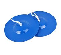 A-Star Par de platillos metálicos de 8 pulgadas - Azul