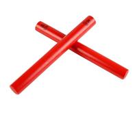 A-Star Red Wood Claves, 20cm - 2Pcs/Par - Palillos de ritmo de mano, Instrumento de percusión de madera