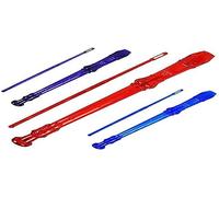 A-Star Soprano/Descant School Recorder Instrumento, digitación inglesa/barroca - Clave de C con tabla de aprendizaje, bolsa, varilla de limpieza - Paquete de 30 colores mezclados