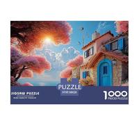 A Stone Wall with An Open Door Leading to The Sea 1000 Piezas Papel Ecológico Resistente Rompecabezas Premium Gloom Trees Extremadamente Difícil Desafío Único Rompecabezas Regalos Para Familia Y Amigo