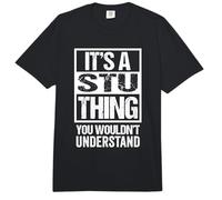 A STU Thing You Wouldn't Understand First Name Nickname Comfort Colors Adult Heavyweight T-Shirt