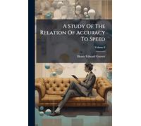 A Study Of The Relation Of Accuracy To Speed
