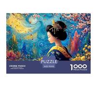 A Stunning Tropical Garden 1000 Pcs Stabiler Karton Puzzle Japanese Woman Stressabbau Familienspiel Puzzles Für Erwachsene Und Kinder 70x50cm/1000pcs