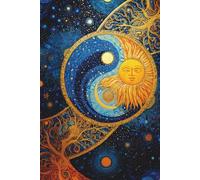 A Sun and Moon Cosmic Journal: A Lined Notebook for the Divine Union of Yin and Yang