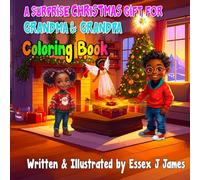 A Surprise Christmas Gift for Grandma & Grandpa Coloring Book