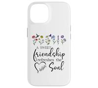 A Sweet Friendship Refreshes Soul Sisters Bestie Best Friend Carcasa para iPhone 14
