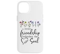 A Sweet Friendship Refreshes Soul Sisters Bestie Best Friend Carcasa para iPhone 14 Plus