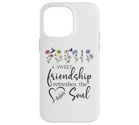 A Sweet Friendship Refreshes Soul Sisters Bestie Best Friend Carcasa para iPhone 14 Pro MAX
