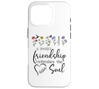 A Sweet Friendship Refreshes Soul Sisters Bestie Best Friend Carcasa para iPhone 16 Pro