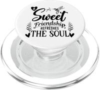 A Sweet Friendship Refreshes The Soul Sister Best Friend Sis PopSockets PopGrip para MagSafe