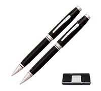 A. T. Cross Cross Coventry - Bolígrafo lacado negro + juego de portaminas