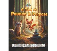 A Tale of Pounce & Purpose: Libro Para Colorear | GQ01 (Compañeros de Libros para Colorear de GiggleQuest)