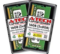 A-Tech Kit de 16 GB (2 x 8 GB) RAM de repuesto para Crucial CT2K8G4SFRA32A | DDR4 3200 MHz PC4-25600 1,2 V SODIMM 260 pines módulos de memoria no ECC