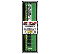 A-Tech Memoria RAM de 16 GB de repuesto para Samsung M378A2K43DB1-CTD | DDR4 2666MHz PC4-21300 2Rx8 1.2V UDIMM Non-ECC 288-Pin DIMM módulo de memoria DIMM