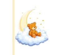 A teddy bear on the moon: Work Notebook, Funny Office Gift for Women, Coworker, Boss, Secret Santa Gag Gift (Blank Lined Journal)