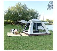 A Tent 4 Man Pop Open In Three Seconds,Double Doors and Four Windows Tent Practical Advanced Camping Tents Family Ideal for Camping in The Garden