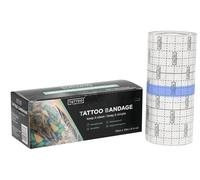 ΤAΤΤΟΟ THERAPY ARTIST'S ASSISTANT - Apósitos adhesivos impermeables 15CMx10M - Film tattoo Second Skin - Vendaje adhesivo tattoo aftercare - Segunda piel apósito - Transparente - Transpirable
