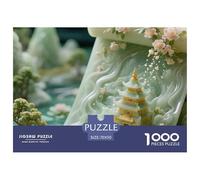 A Thousand Li of Rivers and Mountains, Juego De Puzzle 1000 Piezas, Actividad Creativa Y Calmante, Regalo Ideal O Pieza De Arte, Recomendado Desde 10 Años, 70x50cm/1000pcs