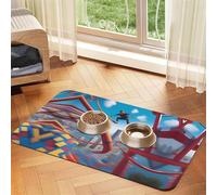 A Thrill Seeker - Mantel de piel absorbente para mascotas, 40 x 60 cm, con base de goma antideslizante para gatos y perros