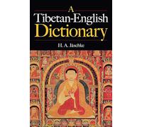A Tibetan-English Dictionary (Dover Language Guides)