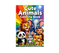 A to N Animal Coloring Book for Kids Ages 3-8: Fun & Easy Alphabet Coloring Pages with Cute Animals and Simple Designs