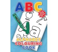 A to Z Alphabet Children’s Colouring Book - Glossy Cover, A4 Size