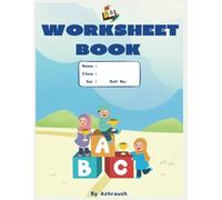 A to Z Alphabet Worksheets for Kids | Fun Learning Activities | Preschool & Kindergarten Workbook: A book for kids