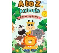 A to Z Animals Colouring Book