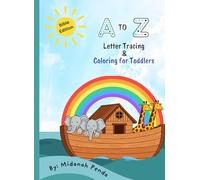 A to Z Bible Letter Tracing & Coloring Book for Toddlers