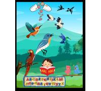 A to Z Birds Coloring Book: Learn Alphabet Letters with Beautiful Bird Designs for Kids
